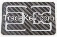 Carbon Fiber Money Clip Minimalist Flexy