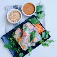 Wrapping Food From Vietnam / White Rice