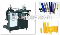 polyurethane sealing strip dumbbell roller tire wheel casting machine