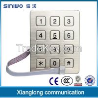 Anti Vandalism 12 Keys Stainless Steel