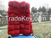 Women Faux Fur Vest 2015 Artificial