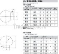 MGF type end-caps /balls  for tubular bus-bar