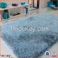 America style colorful blocks design shaggy pile carpet