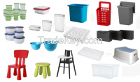 Plastic home appliance parts