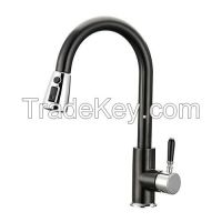 Kitchen Sink Faucet with 16-5/8&quot; Pull-out Sprayhead