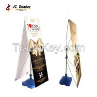 Single Sided Water Base X Banner Stand (Double Sided Available)