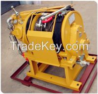 10 ton, 15 ton pneumatic driven air winch for mining, oil field, ships