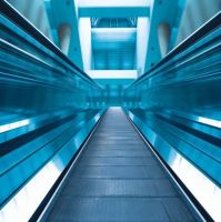 Indoor and Outdoor Escalator