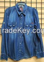 Washed Denim Shirts