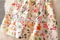 Imitation silk jacquard fabric