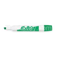 EXPO 83004 Dry Erase Marker, Green, Chisel, PK12