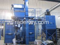 continous type shot blasting machine