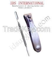 Nail clippers and pushser