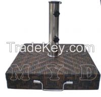 30KGS SQUARE WICKER UMBRELLA BASE