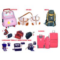 LUGGAGE BAGS,TROLLEY BAGS, HAND BAGS, PICNIC BAGS,