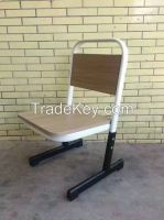 School desk and chair