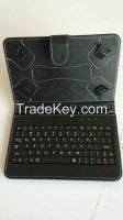  Wired universal keyboard folio Wired keyboar for 8"- 9" Android Tablet PC