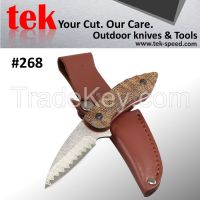 Damascus Fixed Blade Hunting Knives Of
