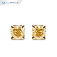 Tianyu Gems Custom 18K Gold Earrings