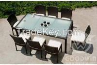 Garden Furnitur Wicker Outdoor Furniture Dining