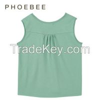 Sleeveless Children Clothes for Summer by Cotton