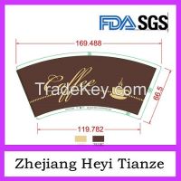 pe coated disposable paper cup fan for ice cream bowels &iuml;&frac14;popcorn box