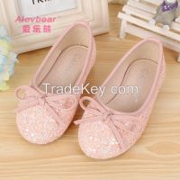 Guangzhou china factory new style fashion cheap pretty children's shoes