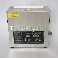 6L digital display industrial ultrasonic cleaner