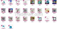 fashion bling wedding decoration napkin ring